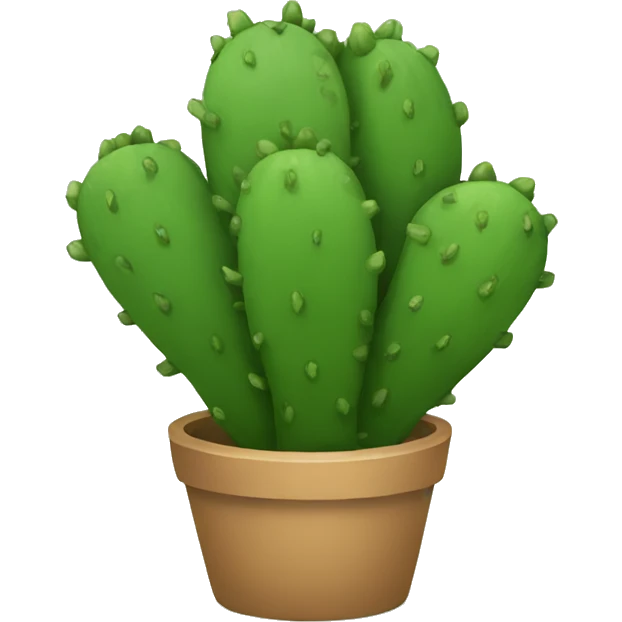 round Nopal emoji