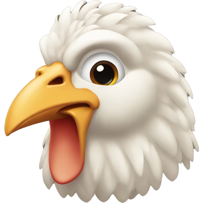 pata de gallina tres dedo emoji