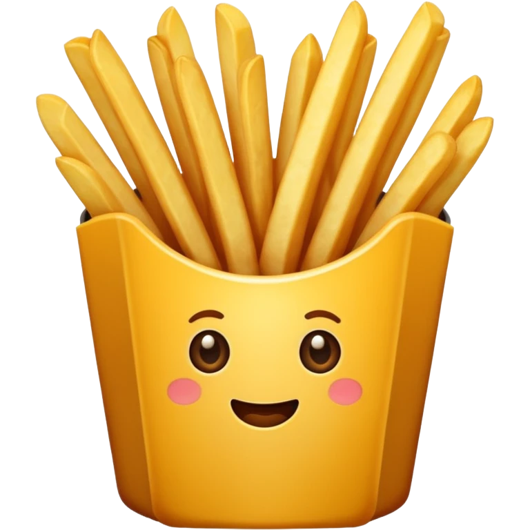 french fries emoji
