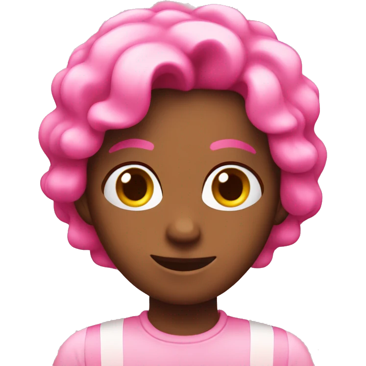 Pink hart emoji