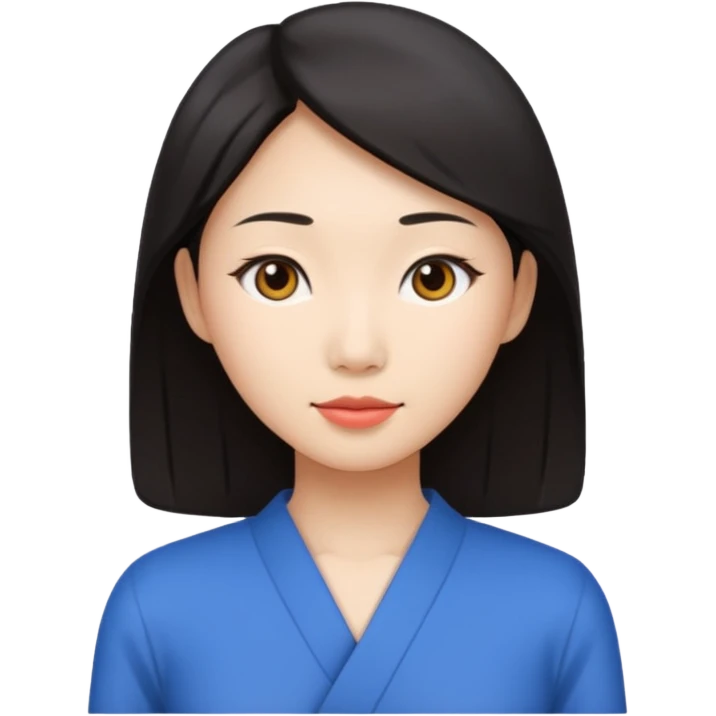 Asian women slim body emoji