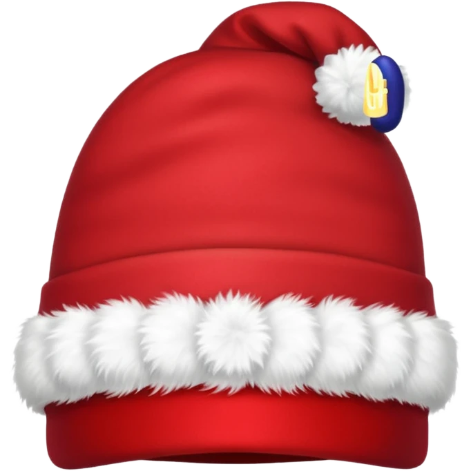 Gorro de navidad emoji