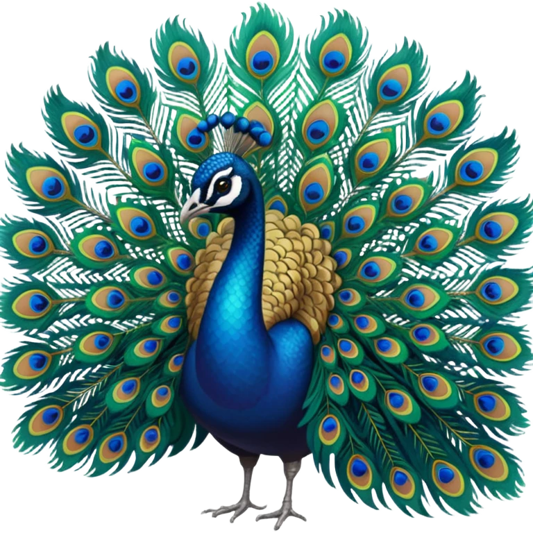 peacock emoji