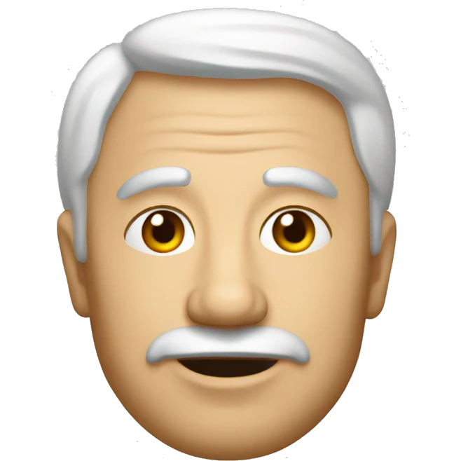 un papá pensativo emoji