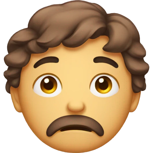 Emoji sad emoji