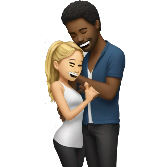 Fan touching a singer in a concert  emoji