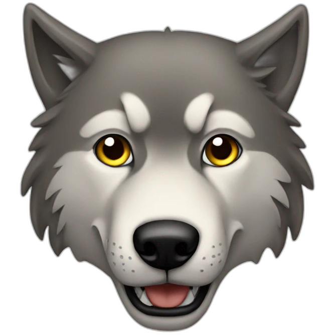 lone wolf emoji