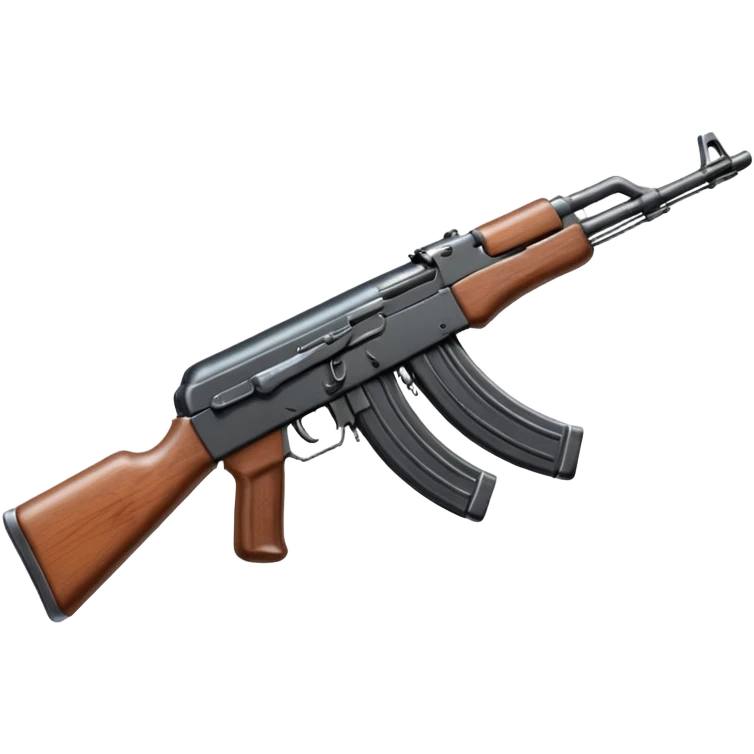 Ak 47 gun emoji