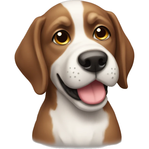Perro lindo emoji