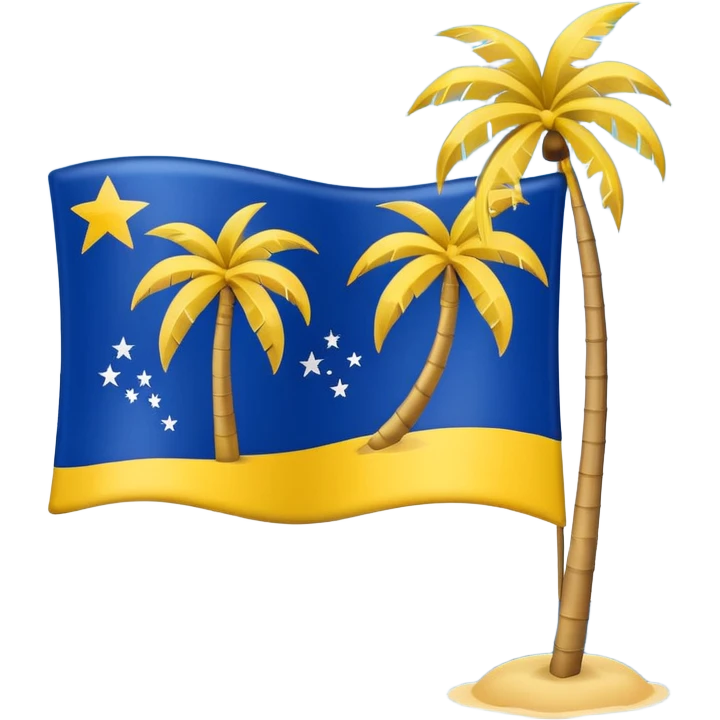 Make a emoji flag of Tokelau with nothing on the sides of it and just the flag emoji