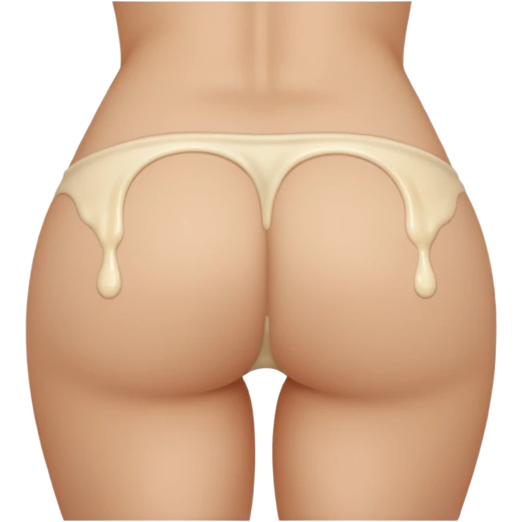 Big fat butt and cummy  emoji