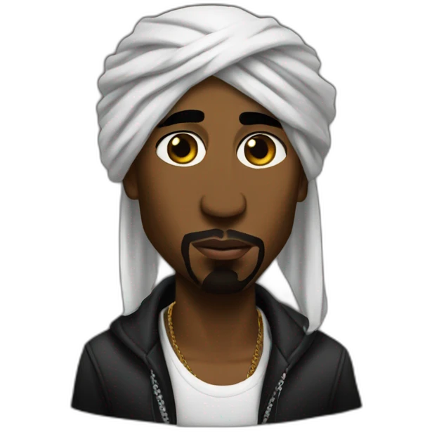 tupac shakur emoji