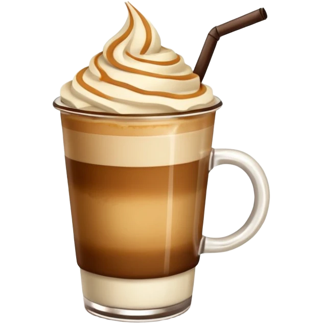 genera un cafe con vainilla que sea minimalista  emoji