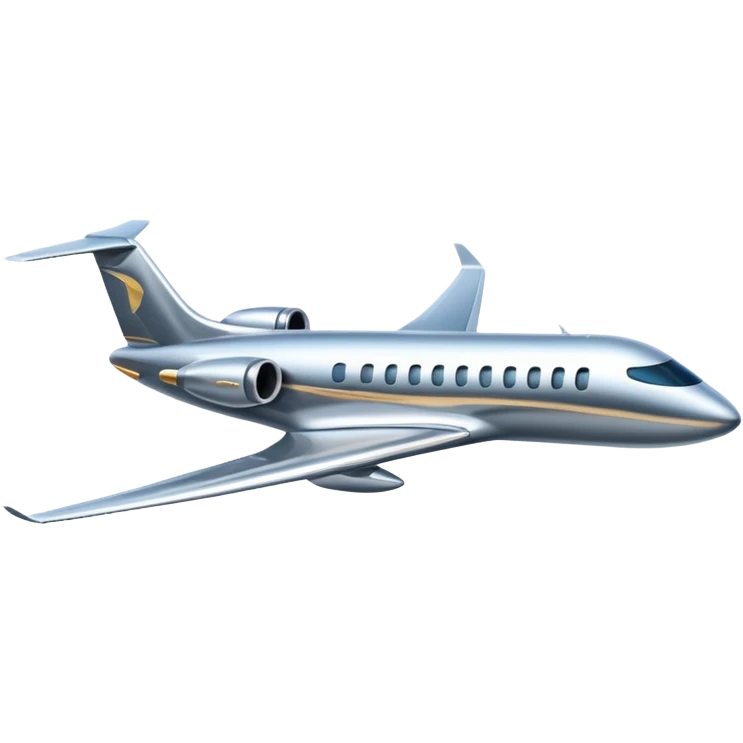 Luxury airplane emoji