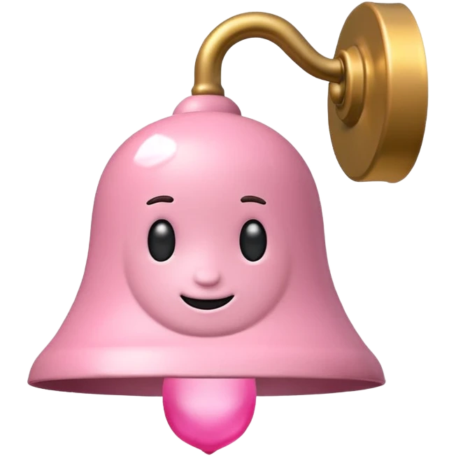 bell pink emoji