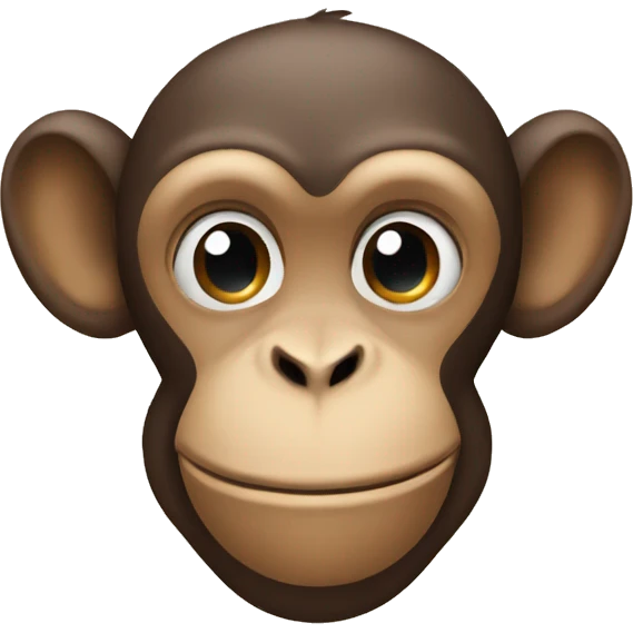 monkey with a smirk  emoji