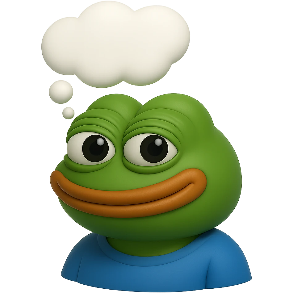 recreate this make sure he is looking at viewer, keep drop shadows emoji