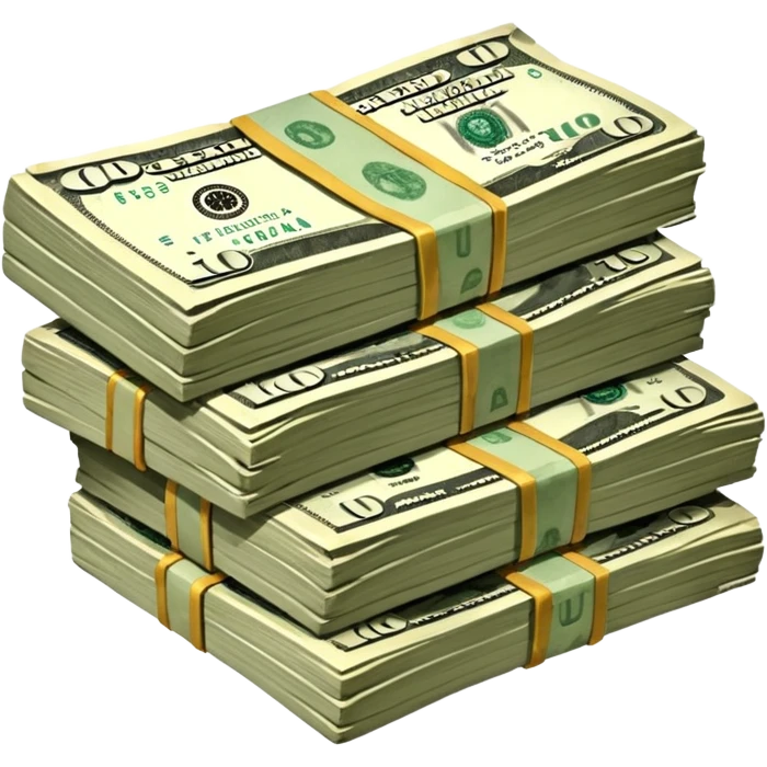 Falling value of the dollar emoji