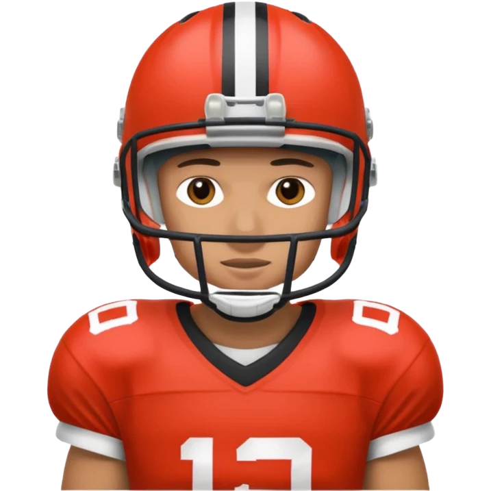 A person who plays football emoji