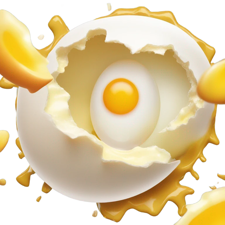 Egg explodes emoji