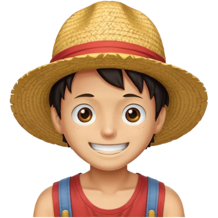 Chapeau de luffy emoji