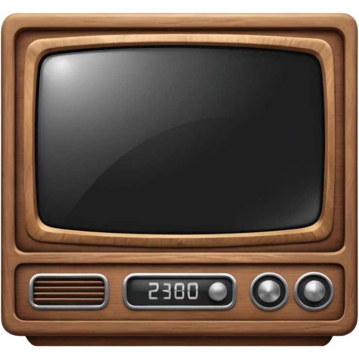 Old TV Box emoji