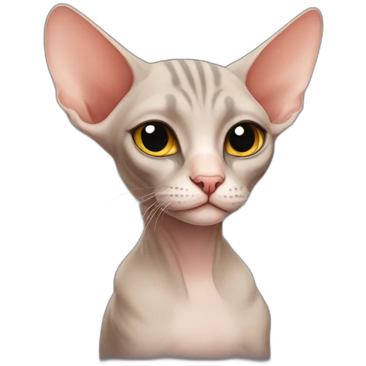Sphinx cat love emoji