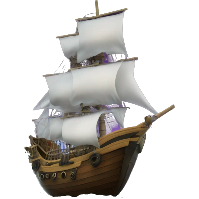 Piratenschiff im Weltall  emoji