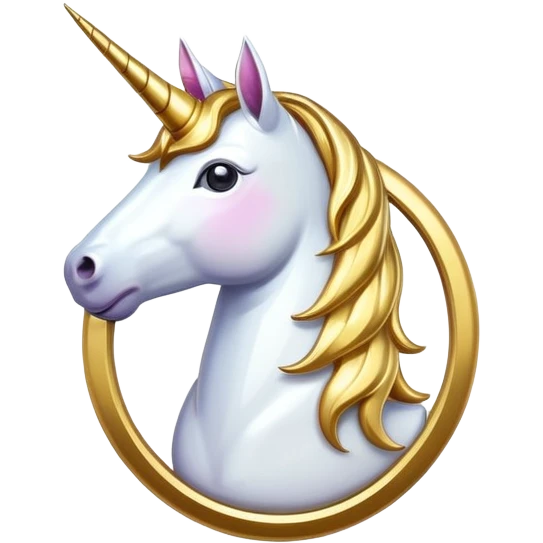unicorn quality mark badge emoji