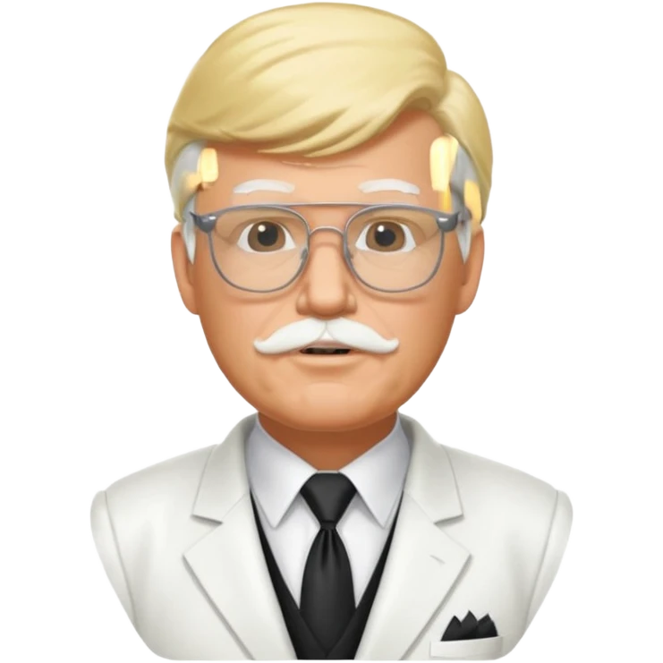 Donald trump as Colonel Sanders ￼ emoji
