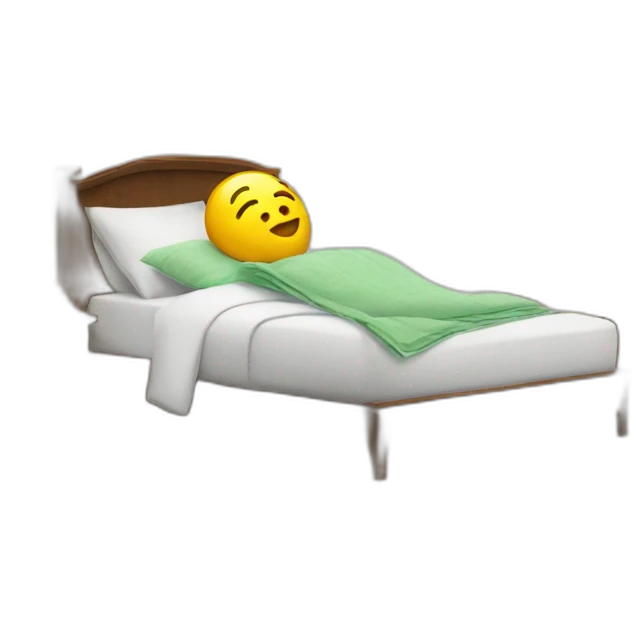 Money-laying-in-bed emoji