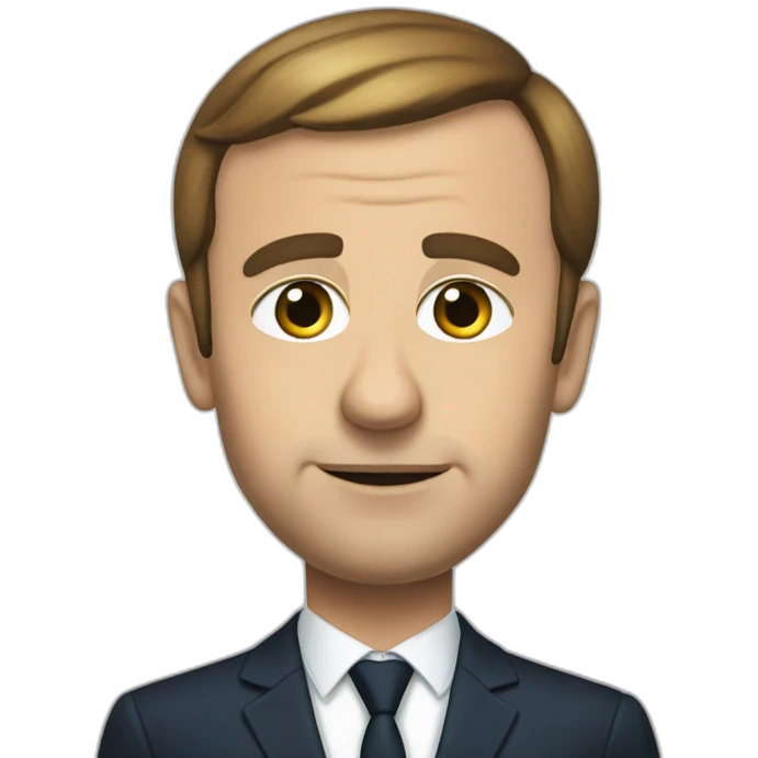Macron-demission emoji