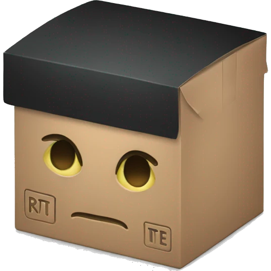 Black Box with the word RTE emoji