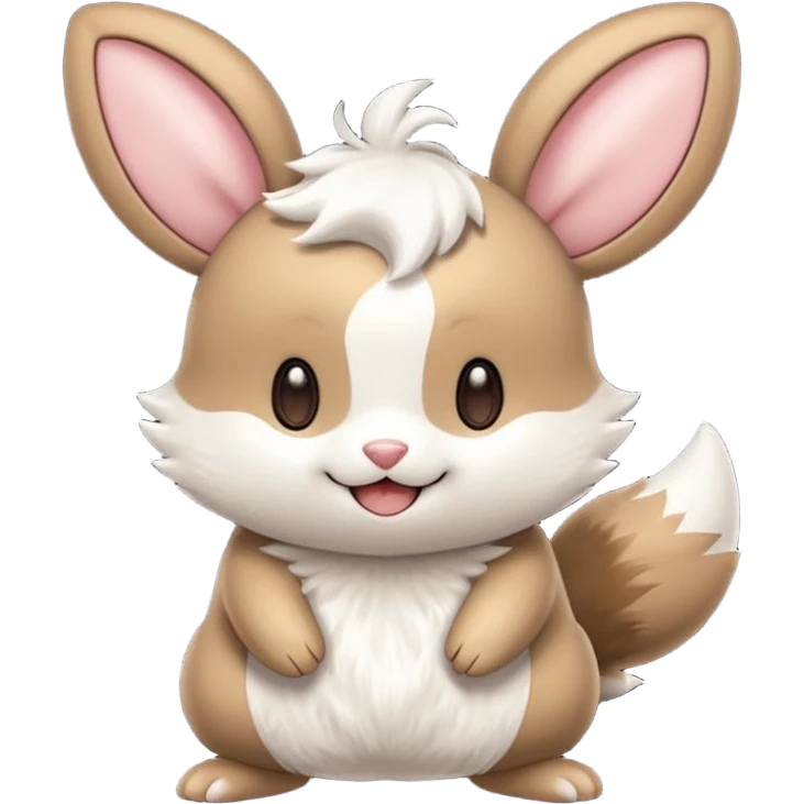 Teddiursa-Minccino-Emolga-fusion  emoji