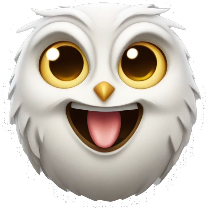 owl laughing emoji