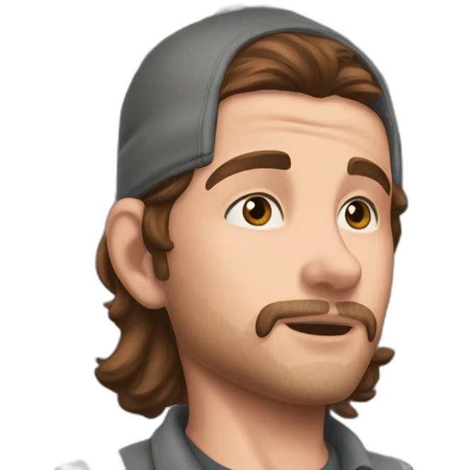 boy with red baseball cap emoji