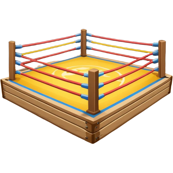 wrestling ring emoji