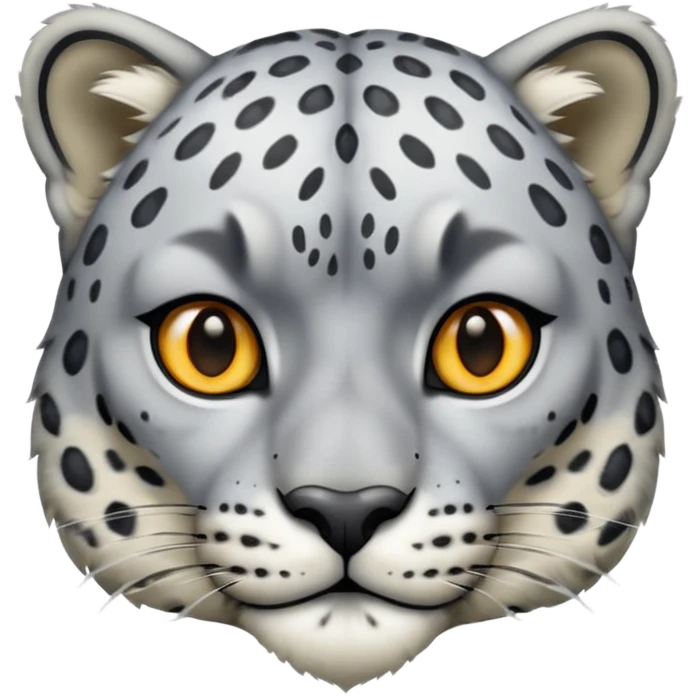 snow leopard emoji