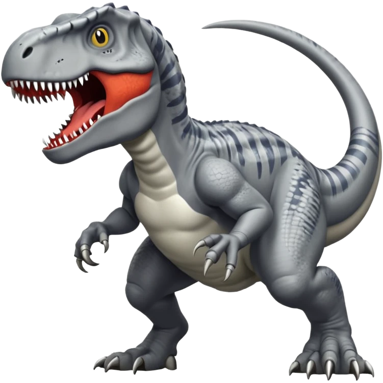 T rex vs indominus rex emoji