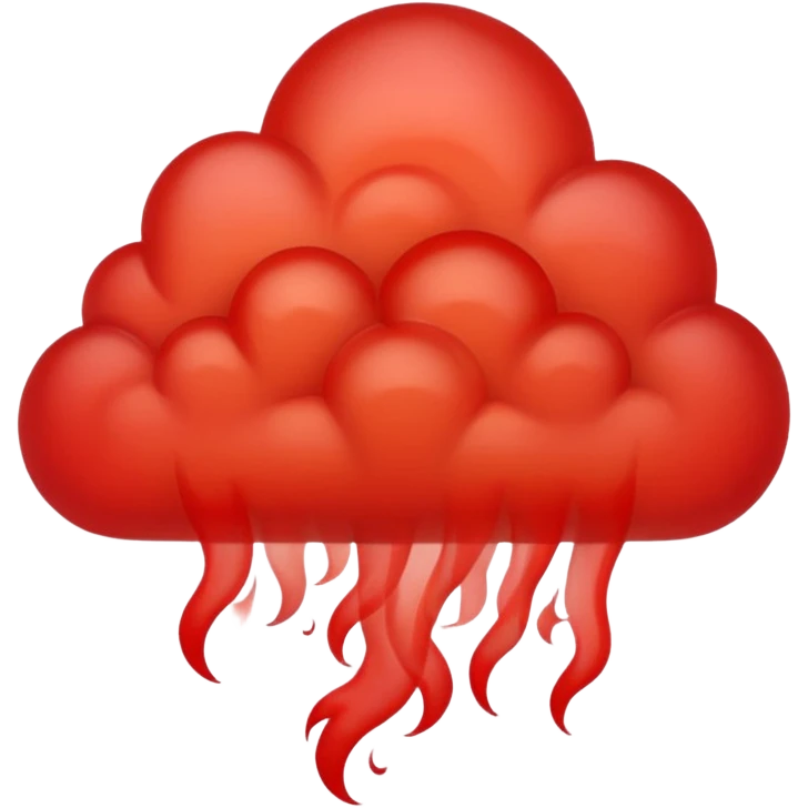 red smoke   emoji