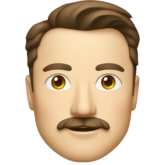 Elon Musk with mustache emoji
