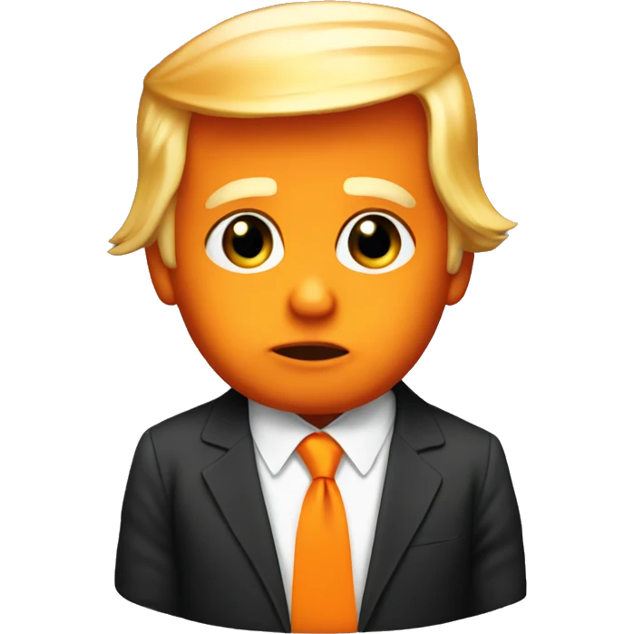 orange baby donald trump emoji