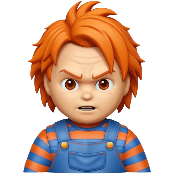 Un emojin de chuky emoji