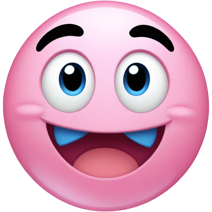 Kirby face emoji