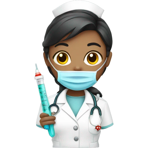 Nurse with a syringe  emoji