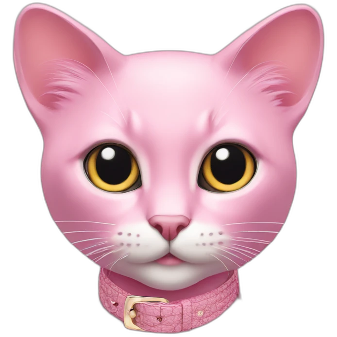 Dior-猫-pink emoji