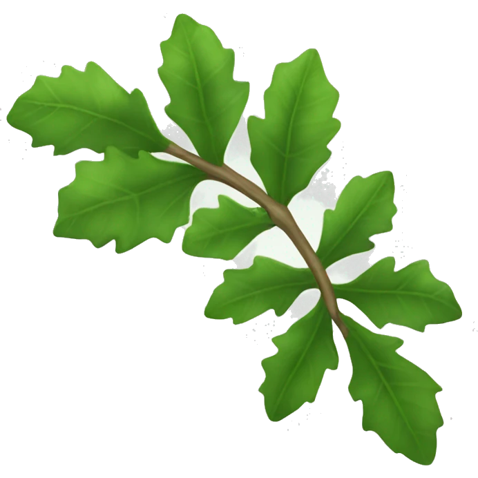 Christmas mistletoe emoji
