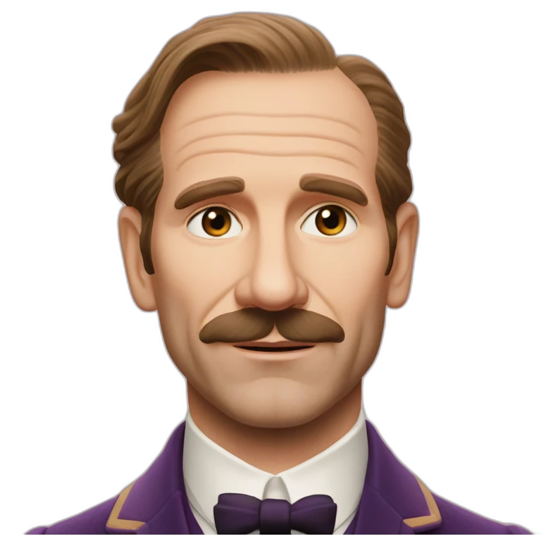 ralph fiennes in grand budapest hotel emoji