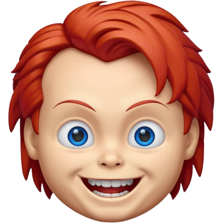 Un emojin de chuky emoji