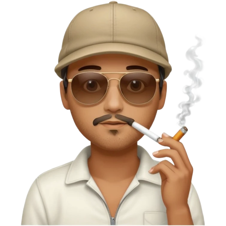 😎✌️🚬👊🧢 ben yapcam emoji